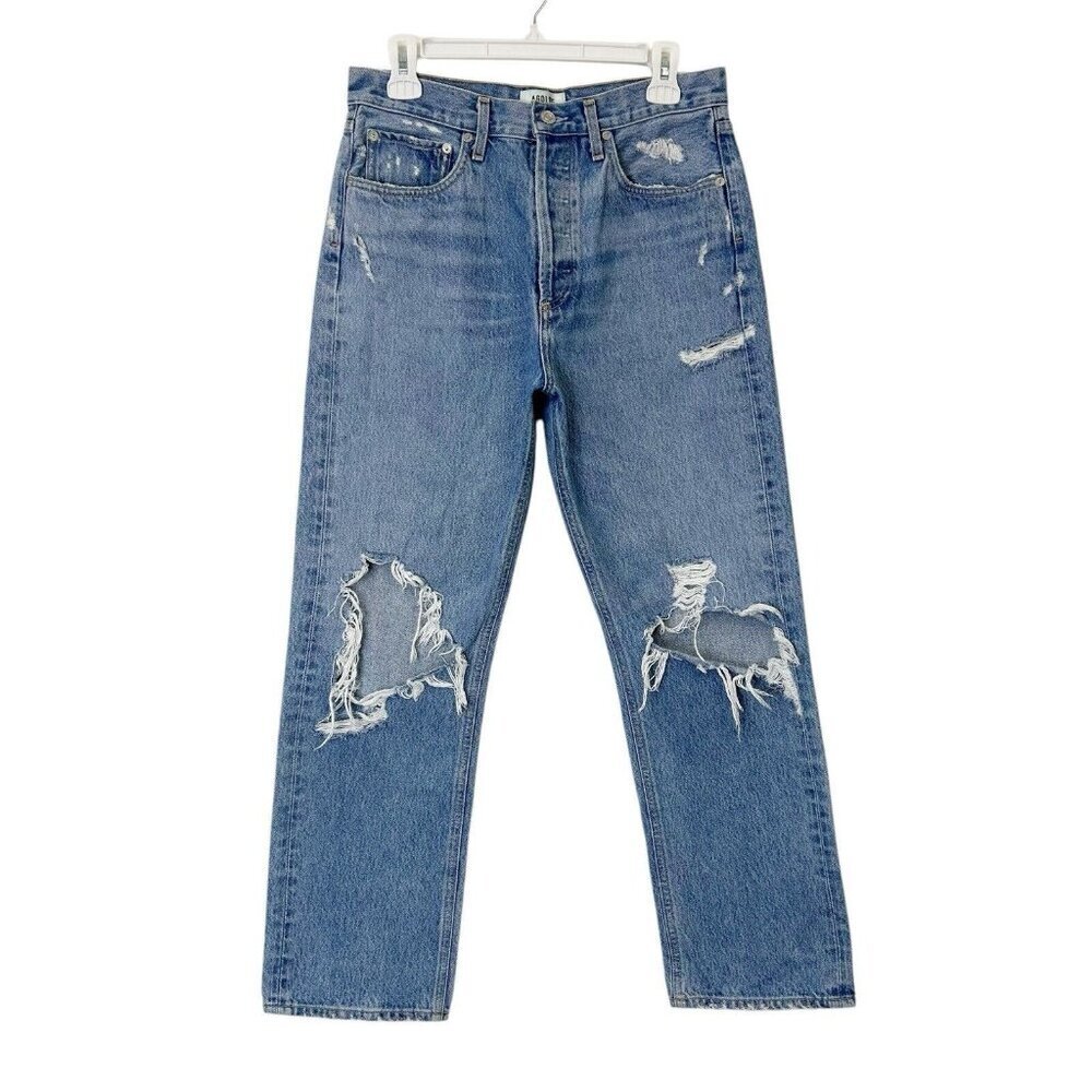 Agolde 90s Mid Rise Jeans Womens Size 28‎ Baggy Ankle